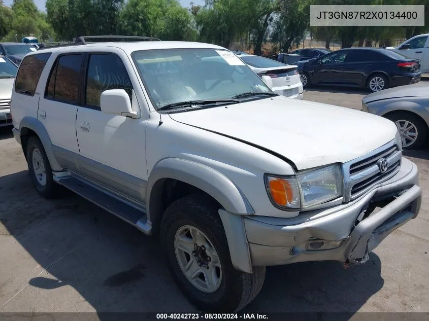 1999 Toyota 4Runner Limited V6 VIN: JT3GN87R2X0134400 Lot: 40242723