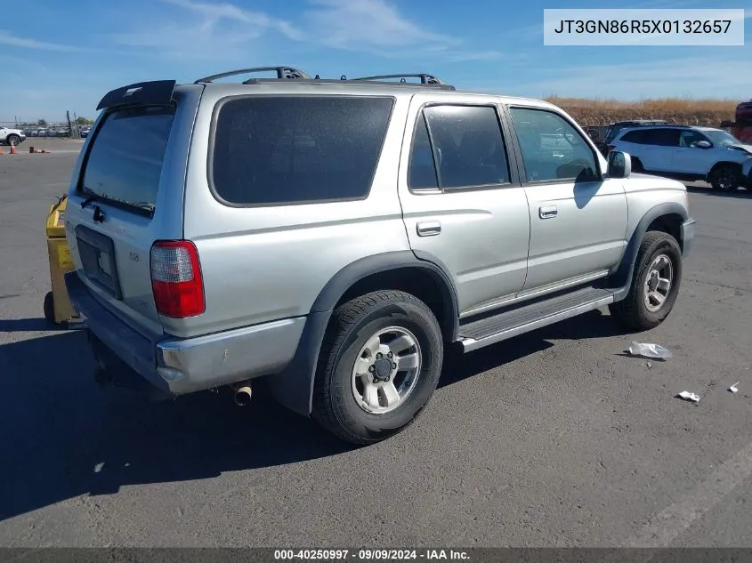 1999 Toyota 4Runner Sr5 V6 VIN: JT3GN86R5X0132657 Lot: 40250997