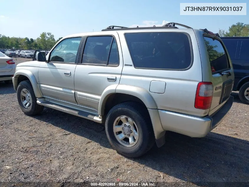 1999 Toyota 4Runner Limited V6 VIN: JT3HN87R9X9031037 Lot: 40292985