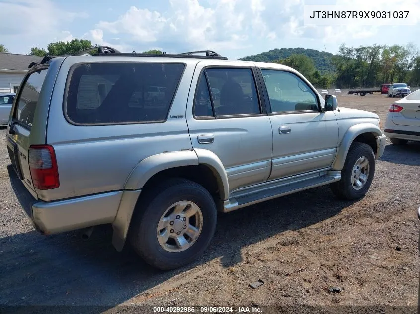 1999 Toyota 4Runner Limited V6 VIN: JT3HN87R9X9031037 Lot: 40292985