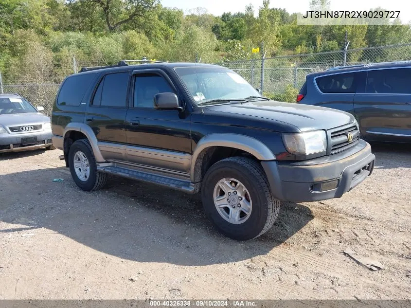 1999 Toyota 4Runner Limited V6 VIN: JT3HN87R2X9029727 Lot: 40326338