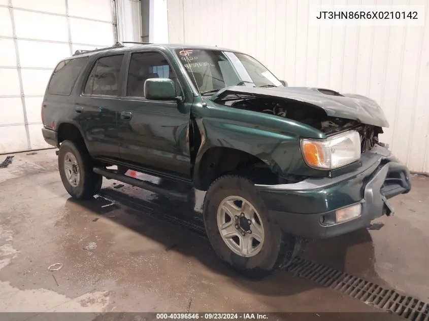 1999 Toyota 4Runner Sr5 V6 VIN: JT3HN86R6X0210142 Lot: 40396546