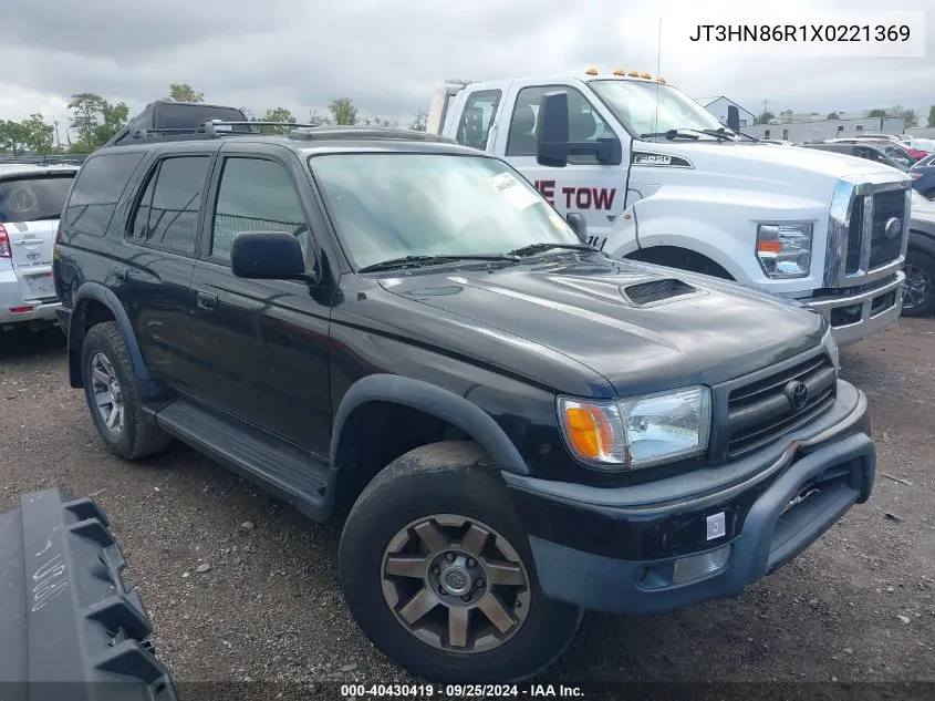 1999 Toyota 4Runner Sr5 V6 VIN: JT3HN86R1X0221369 Lot: 40430419