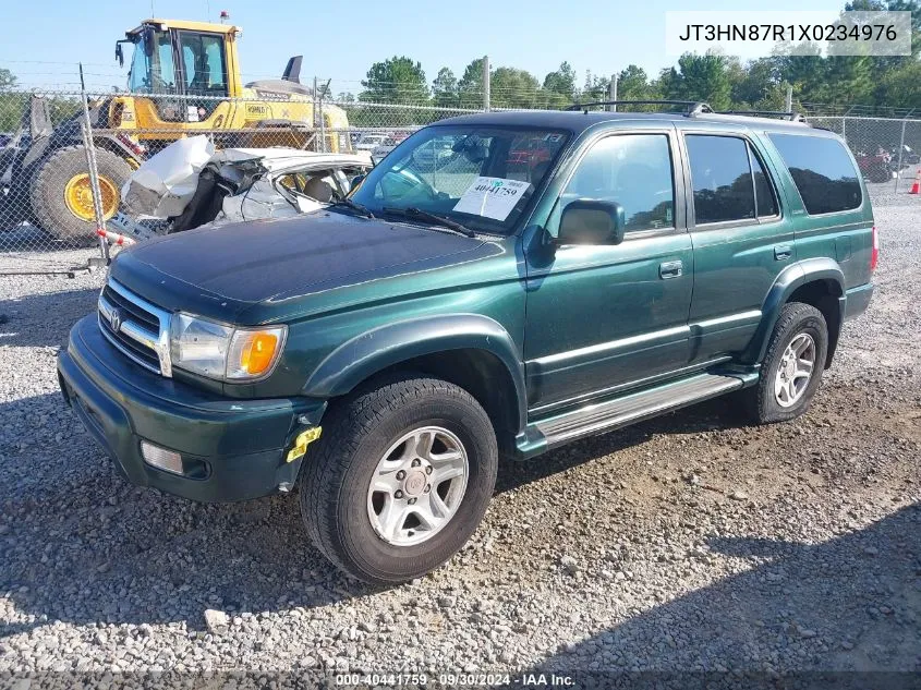 1999 Toyota 4Runner Limited V6 VIN: JT3HN87R1X0234976 Lot: 40441759