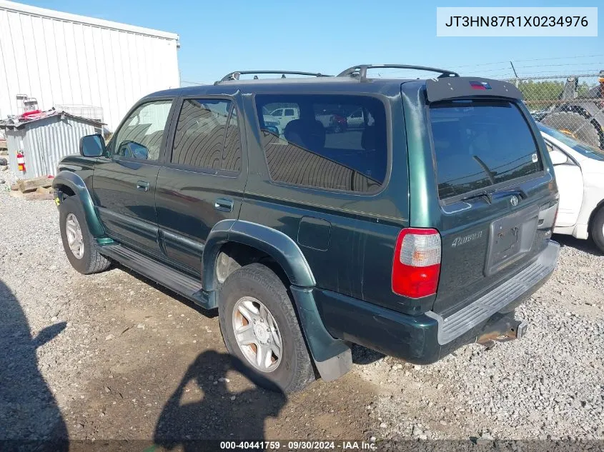 1999 Toyota 4Runner Limited V6 VIN: JT3HN87R1X0234976 Lot: 40441759