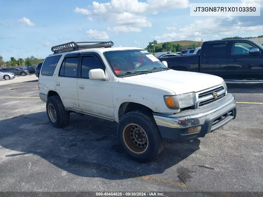 1999 Toyota 4Runner Limited V6 VIN: JT3GN87R1X0103350 Lot: 40454825