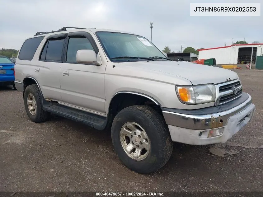 1999 Toyota 4Runner Sr5 V6 VIN: JT3HN86R9X0202553 Lot: 40479057