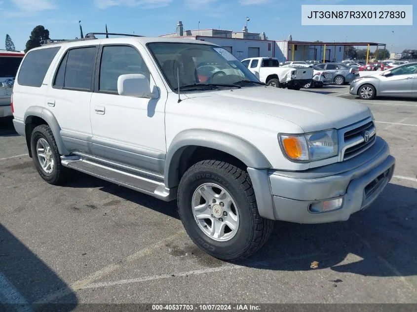 1999 Toyota 4Runner Limited V6 VIN: JT3GN87R3X0127830 Lot: 40537703