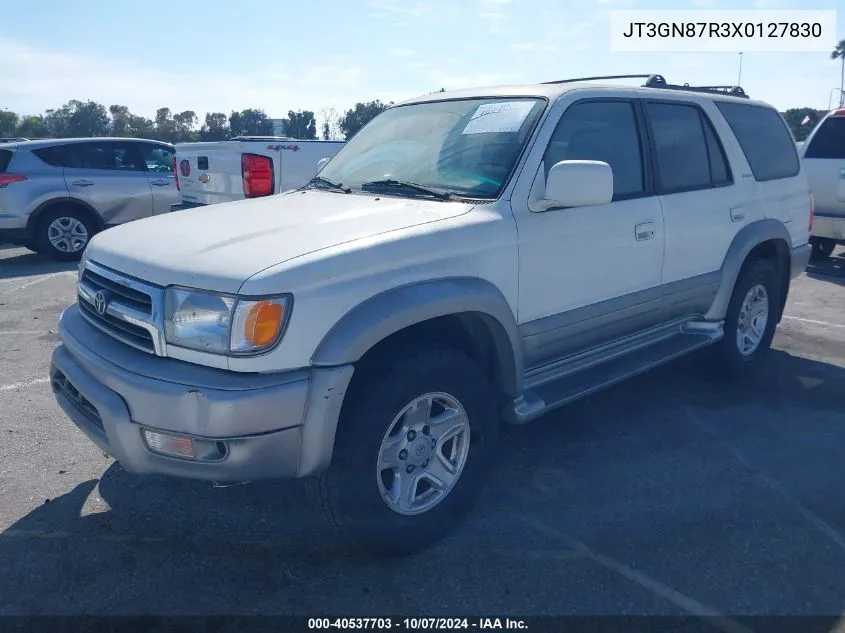 1999 Toyota 4Runner Limited V6 VIN: JT3GN87R3X0127830 Lot: 40537703