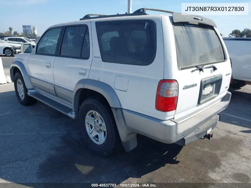 1999 Toyota 4Runner Limited V6 VIN: JT3GN87R3X0127830 Lot: 40537703