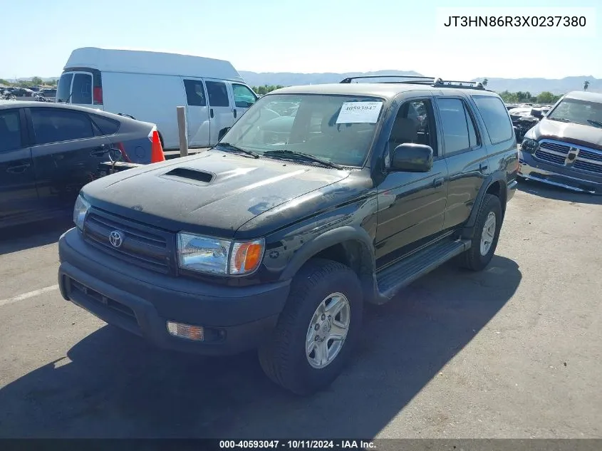 1999 Toyota 4Runner Sr5 V6 VIN: JT3HN86R3X0237380 Lot: 40593047