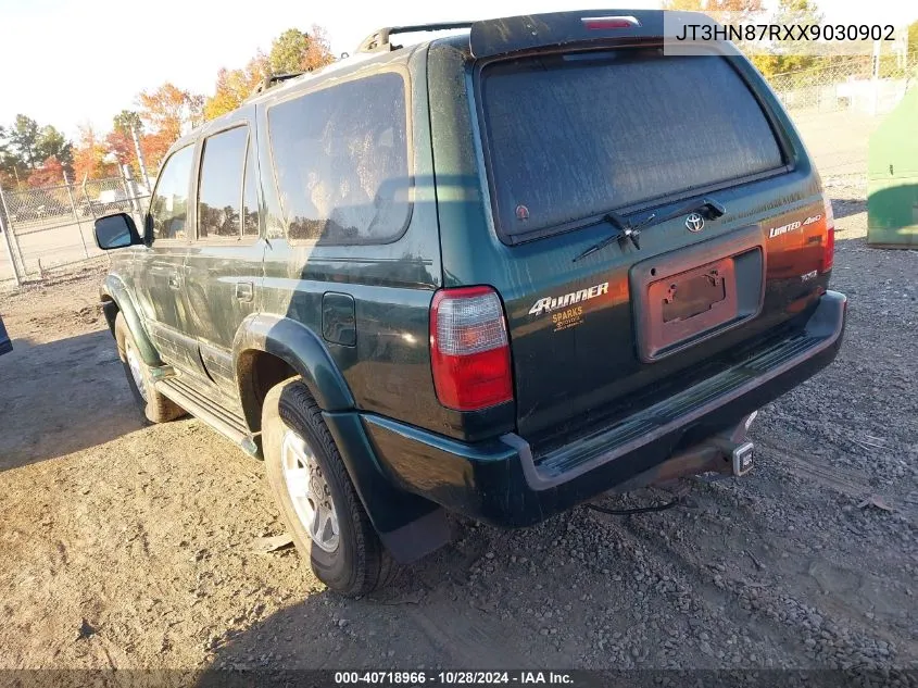 1999 Toyota 4Runner Limited V6 VIN: JT3HN87RXX9030902 Lot: 40718966