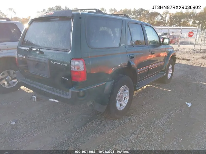 1999 Toyota 4Runner Limited V6 VIN: JT3HN87RXX9030902 Lot: 40718966