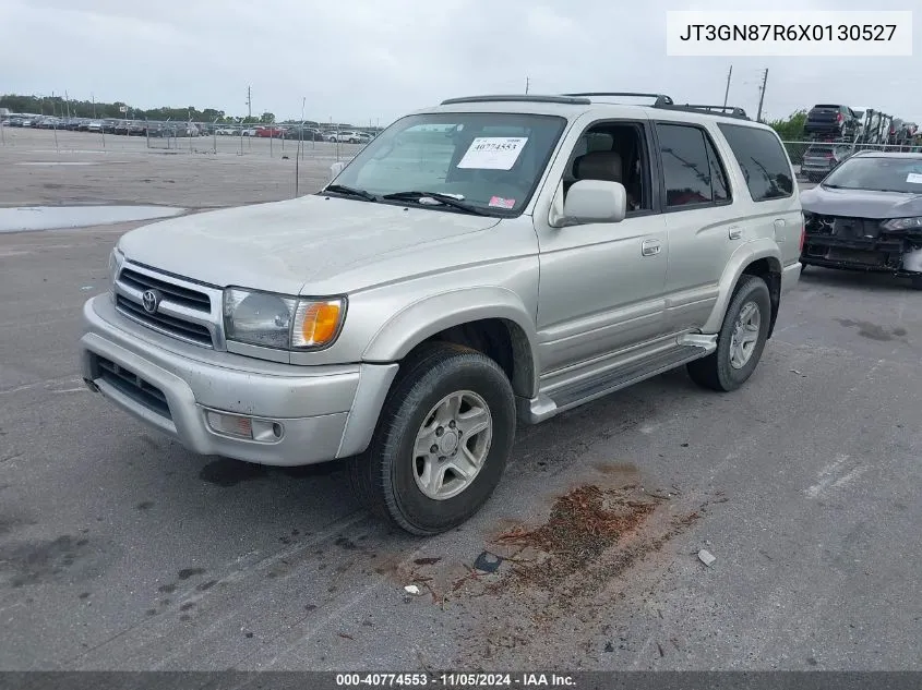 1999 Toyota 4Runner Limited V6 VIN: JT3GN87R6X0130527 Lot: 40774553