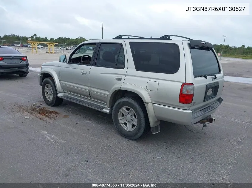 1999 Toyota 4Runner Limited V6 VIN: JT3GN87R6X0130527 Lot: 40774553