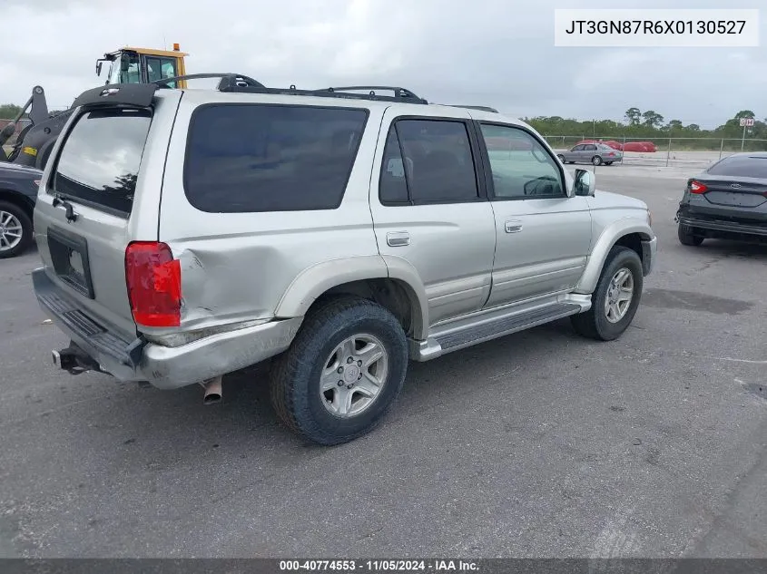 1999 Toyota 4Runner Limited V6 VIN: JT3GN87R6X0130527 Lot: 40774553