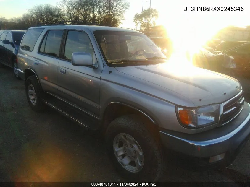 1999 Toyota 4Runner Sr5 V6 VIN: JT3HN86RXX0245346 Lot: 40781311