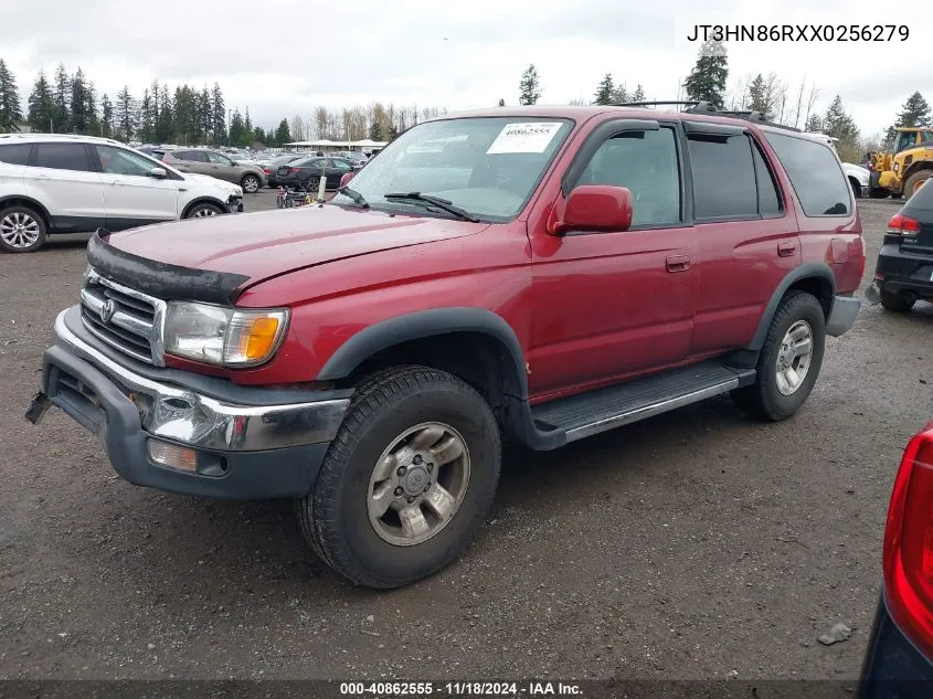 1999 Toyota 4Runner Sr5 VIN: JT3HN86RXX0256279 Lot: 40862555