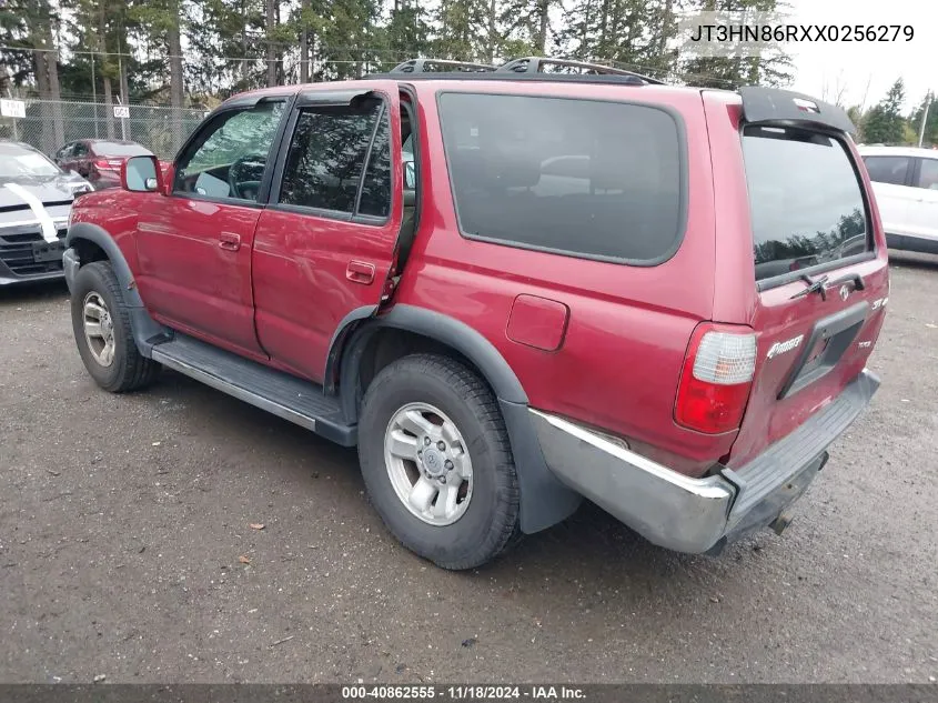 1999 Toyota 4Runner Sr5 VIN: JT3HN86RXX0256279 Lot: 40862555