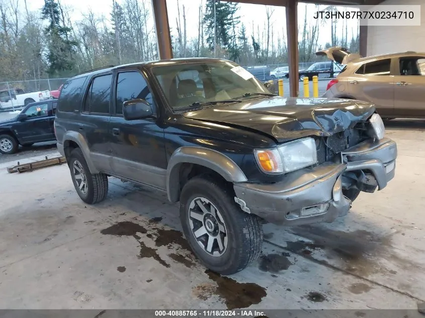 1999 Toyota 4Runner Limited V6 VIN: JT3HN87R7X0234710 Lot: 40885765