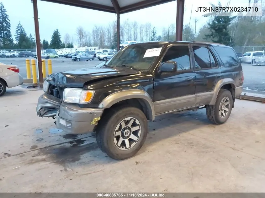 1999 Toyota 4Runner Limited V6 VIN: JT3HN87R7X0234710 Lot: 40885765