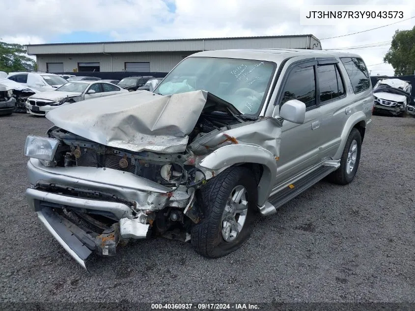 2000 Toyota 4Runner Limited V6 VIN: JT3HN87R3Y9043573 Lot: 40360937