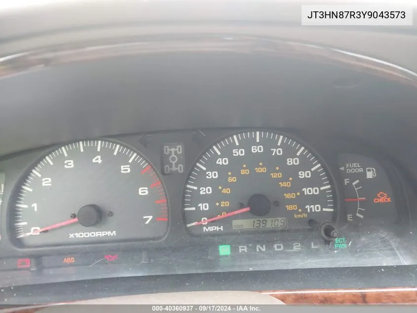 JT3HN87R3Y9043573 2000 Toyota 4Runner Limited V6