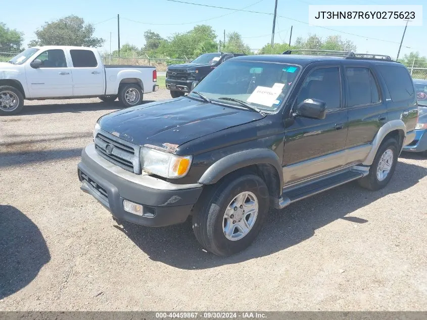 2000 Toyota 4Runner Limited V6 VIN: JT3HN87R6Y0275623 Lot: 40459867