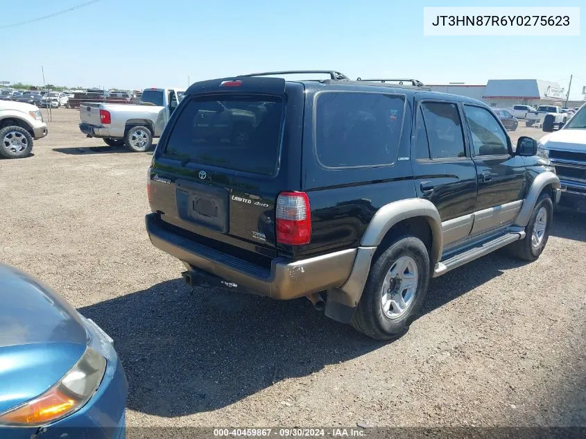 2000 Toyota 4Runner Limited V6 VIN: JT3HN87R6Y0275623 Lot: 40459867