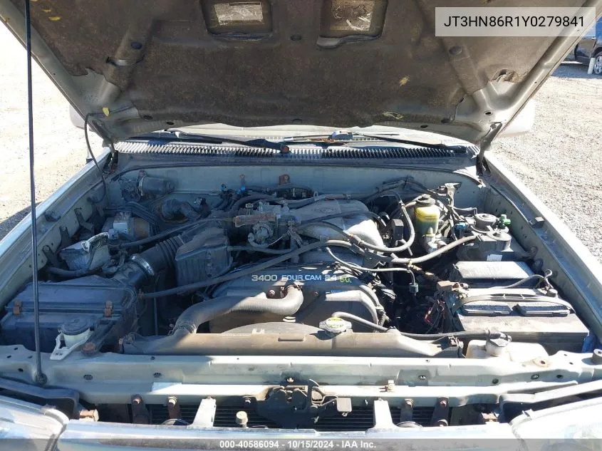 2000 Toyota 4Runner Sr5 V6 VIN: JT3HN86R1Y0279841 Lot: 40586094