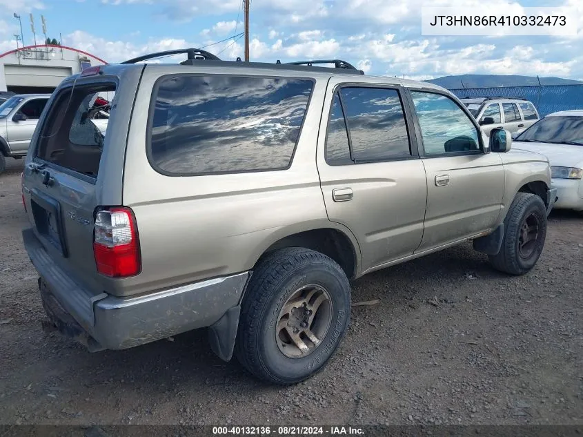 2001 Toyota 4Runner Sr5 VIN: JT3HN86R410332473 Lot: 40132136