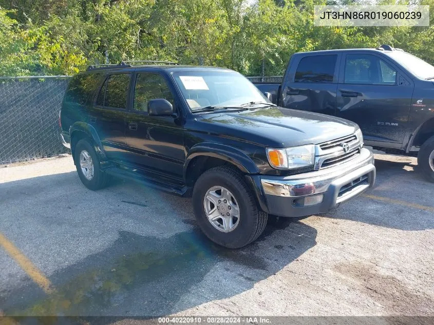 2001 Toyota 4Runner Sr5 V6 VIN: JT3HN86R019060239 Lot: 40220910