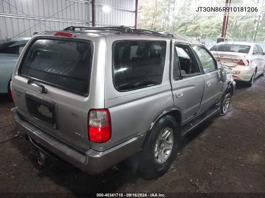 JT3GN86R910181206 2001 Toyota 4Runner Sr5 V6