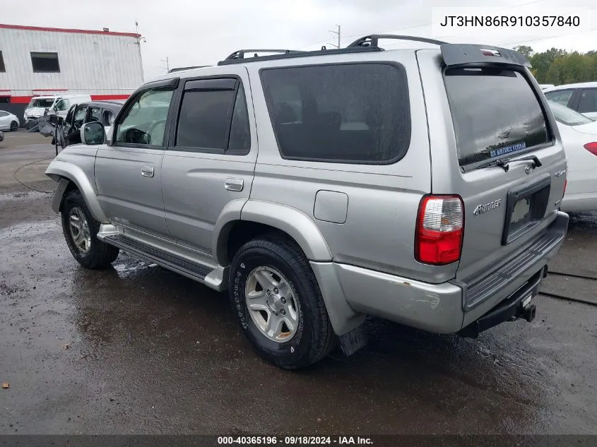 JT3HN86R910357840 2001 Toyota 4Runner Sr5