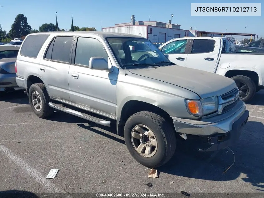 2001 Toyota 4Runner Sr5 V6 VIN: JT3GN86R710212713 Lot: 40462680