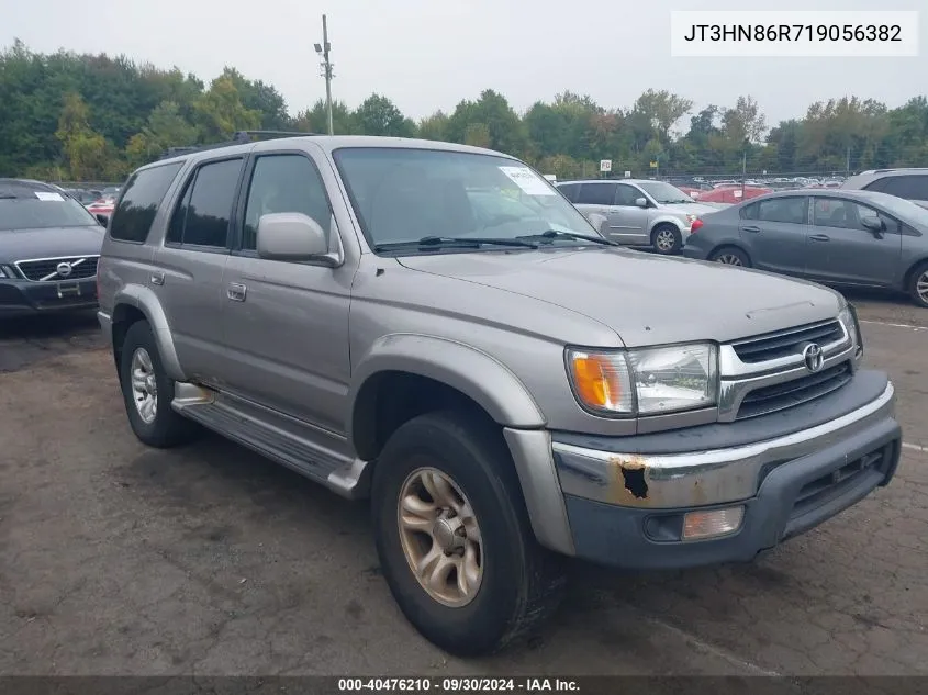 2001 Toyota 4Runner Sr5 V6 VIN: JT3HN86R719056382 Lot: 40476210