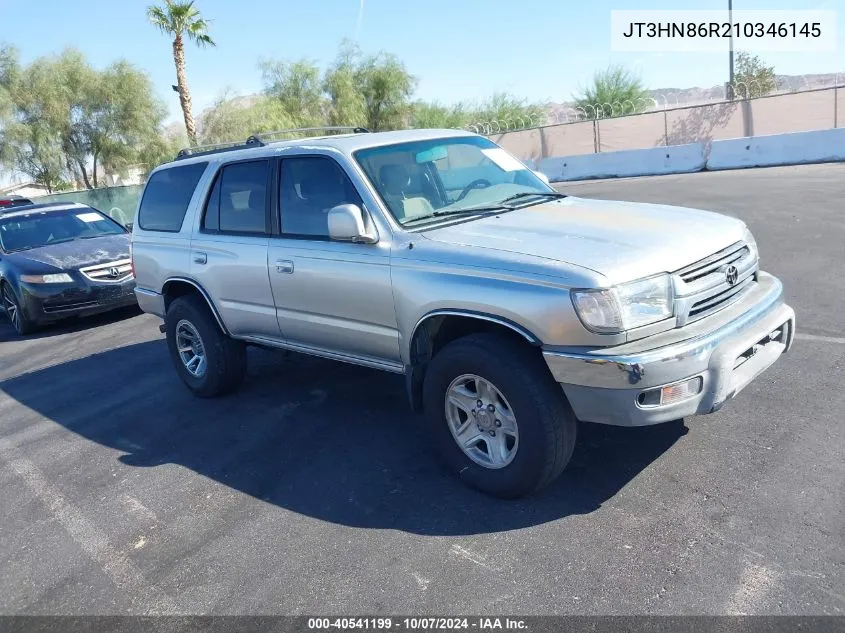 2001 Toyota 4Runner Sr5 V6 VIN: JT3HN86R210346145 Lot: 40541199