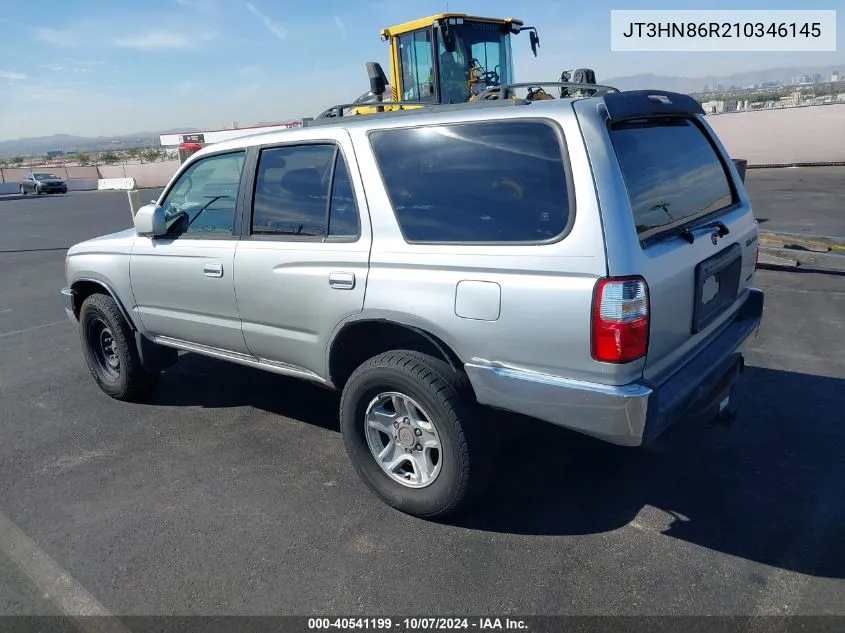 2001 Toyota 4Runner Sr5 V6 VIN: JT3HN86R210346145 Lot: 40541199