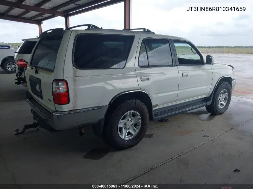 2001 Toyota 4Runner Sr5 V6 VIN: JT3HN86R810341659 Lot: 40815963