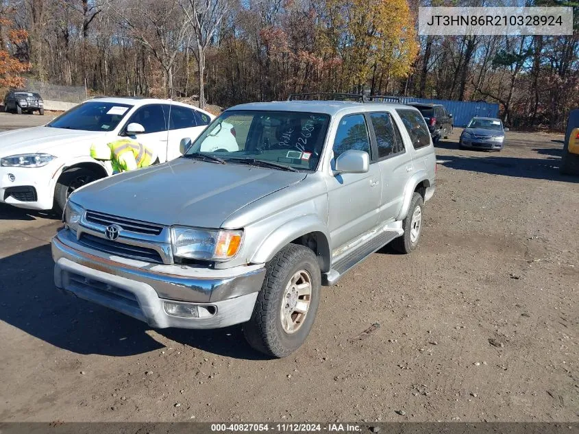 2001 Toyota 4Runner Sr5 VIN: JT3HN86R210328924 Lot: 40827054