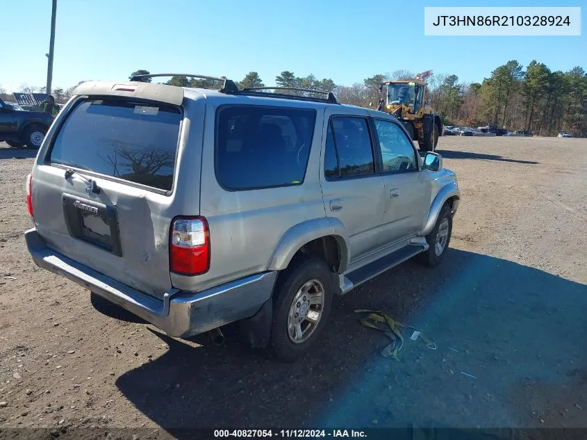 2001 Toyota 4Runner Sr5 VIN: JT3HN86R210328924 Lot: 40827054