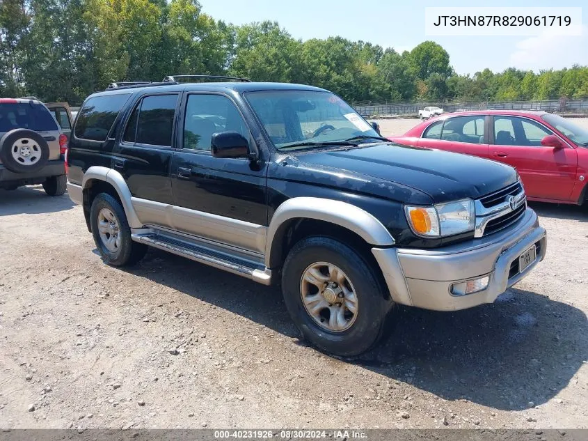 2002 Toyota 4Runner Limited V6 VIN: JT3HN87R829061719 Lot: 40231926