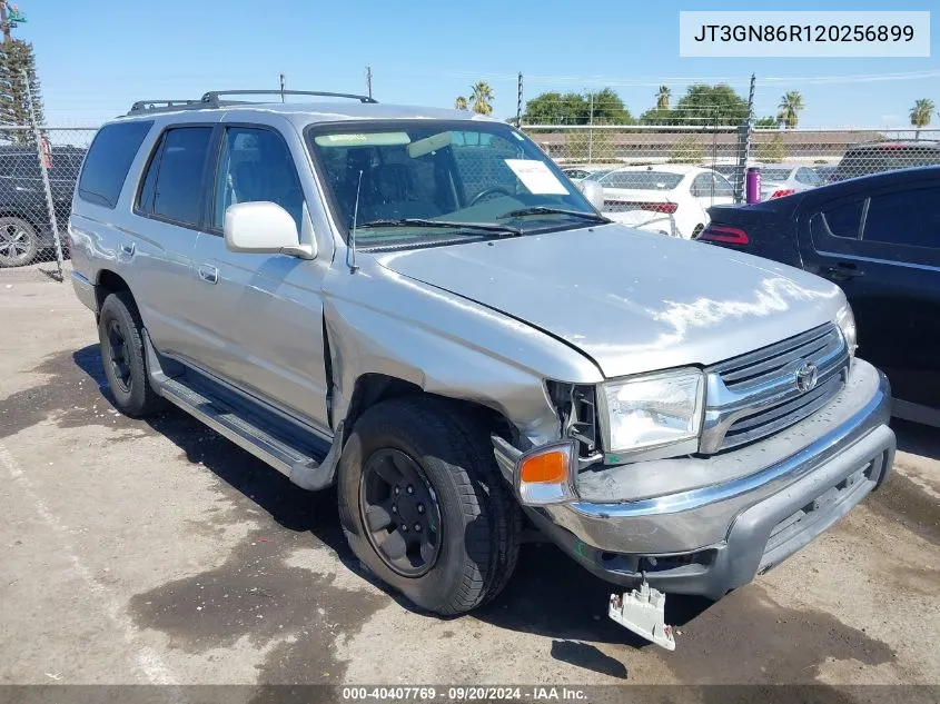 2002 Toyota 4Runner Sr5 V6 VIN: JT3GN86R120256899 Lot: 40407769