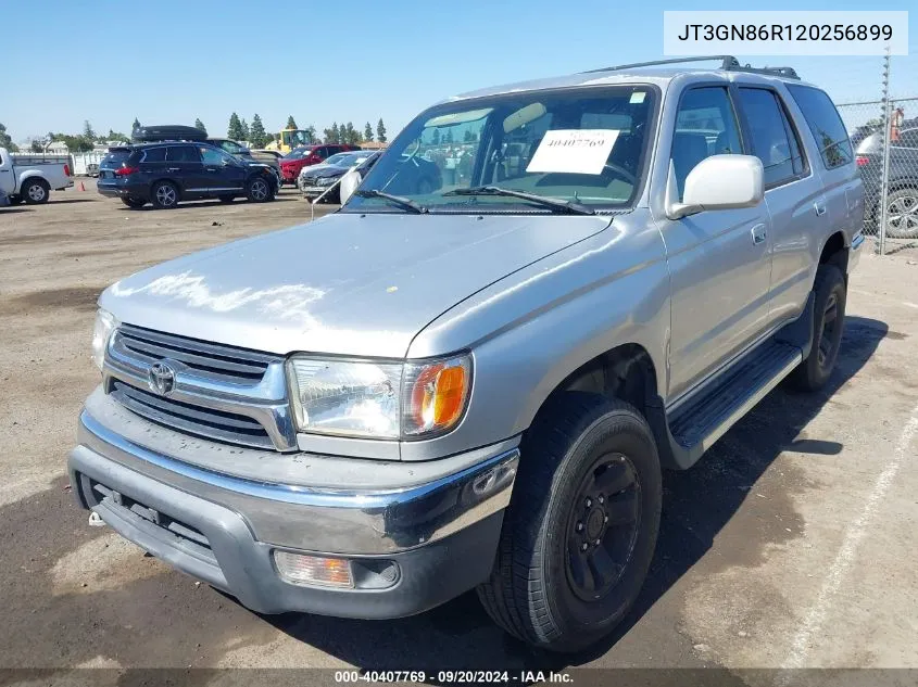 2002 Toyota 4Runner Sr5 V6 VIN: JT3GN86R120256899 Lot: 40407769