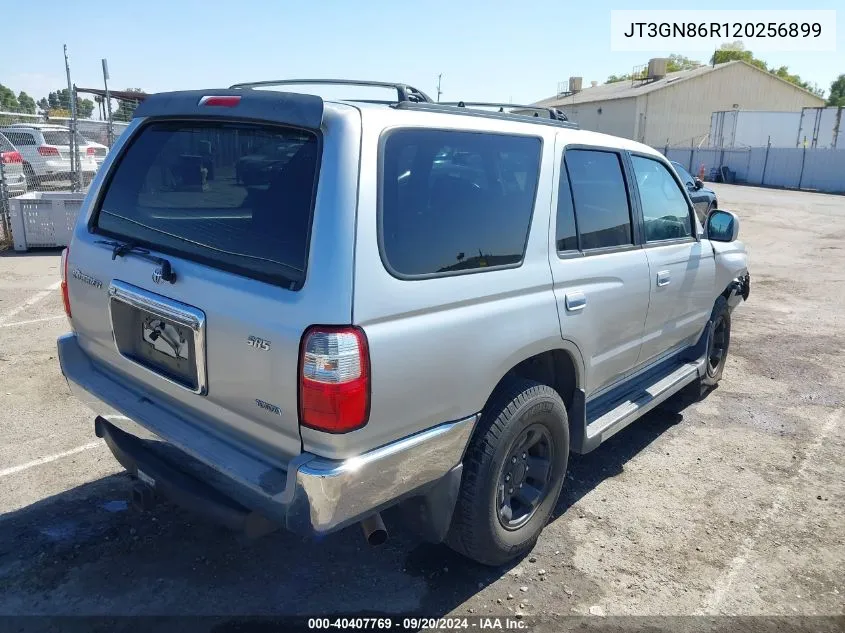 2002 Toyota 4Runner Sr5 V6 VIN: JT3GN86R120256899 Lot: 40407769