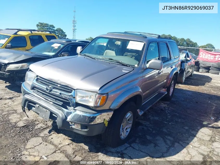 2002 Toyota 4Runner Sr5 V6 VIN: JT3HN86R929069037 Lot: 40490977