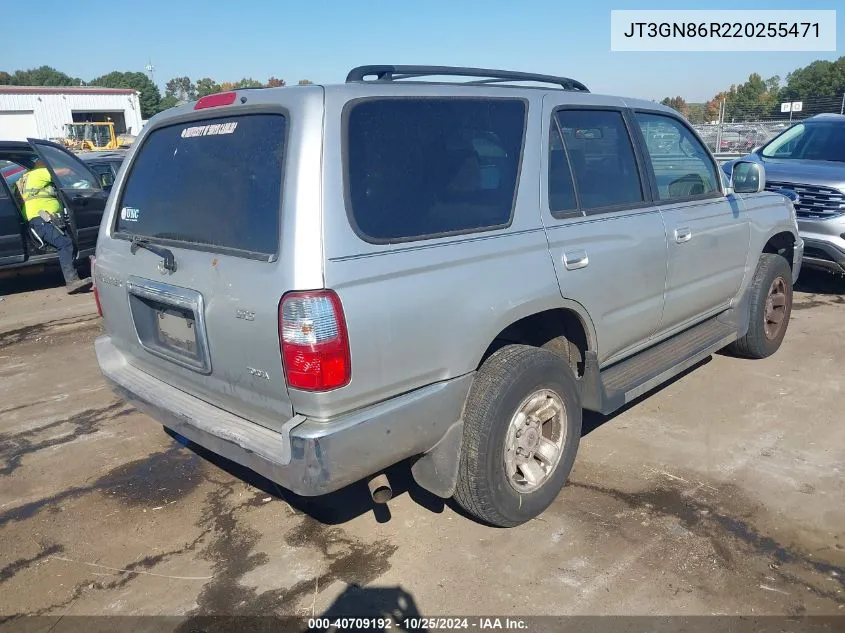 JT3GN86R220255471 2002 Toyota 4Runner Sr5 V6