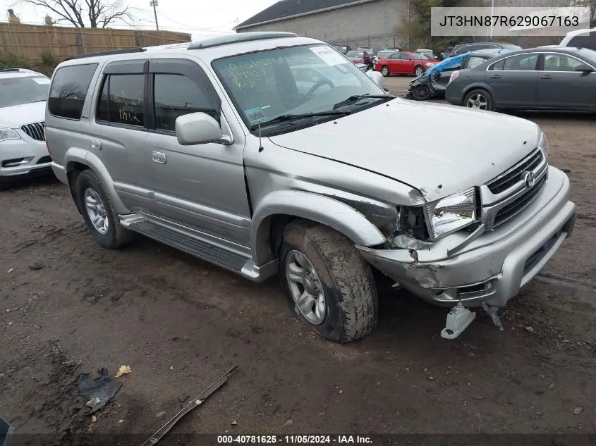 2002 Toyota 4Runner Limited V6 VIN: JT3HN87R629067163 Lot: 40781625