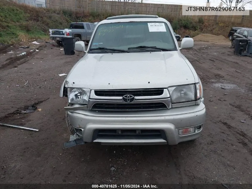 2002 Toyota 4Runner Limited V6 VIN: JT3HN87R629067163 Lot: 40781625