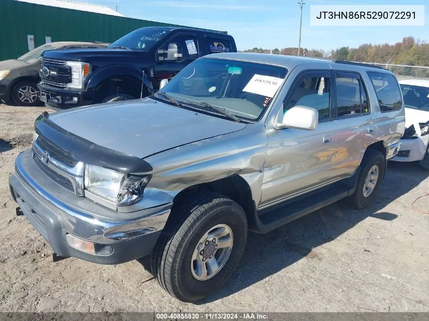 2002 Toyota 4Runner Sr5 V6 VIN: JT3HN86R529072291 Lot: 40855830